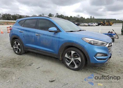 2016 Hyundai Tucson Limited z USA, uszkodzony, nr VIN KM8J33A29GU024695